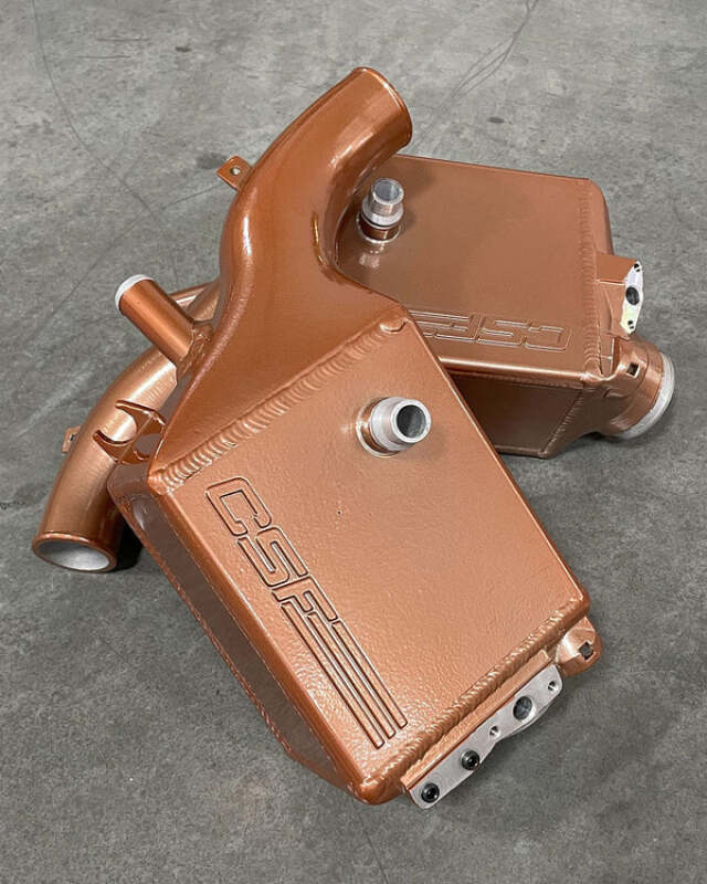 CSF 2025+ BMW G90 M5 / G99 M5 Touring Charge Air Cooler - Vintage Rose Gold