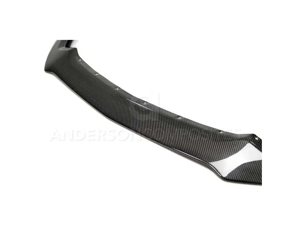 Anderson Composites Type-AC Carbon Fiber Front Chin Splitter Ford Mustang GT 2015-2023