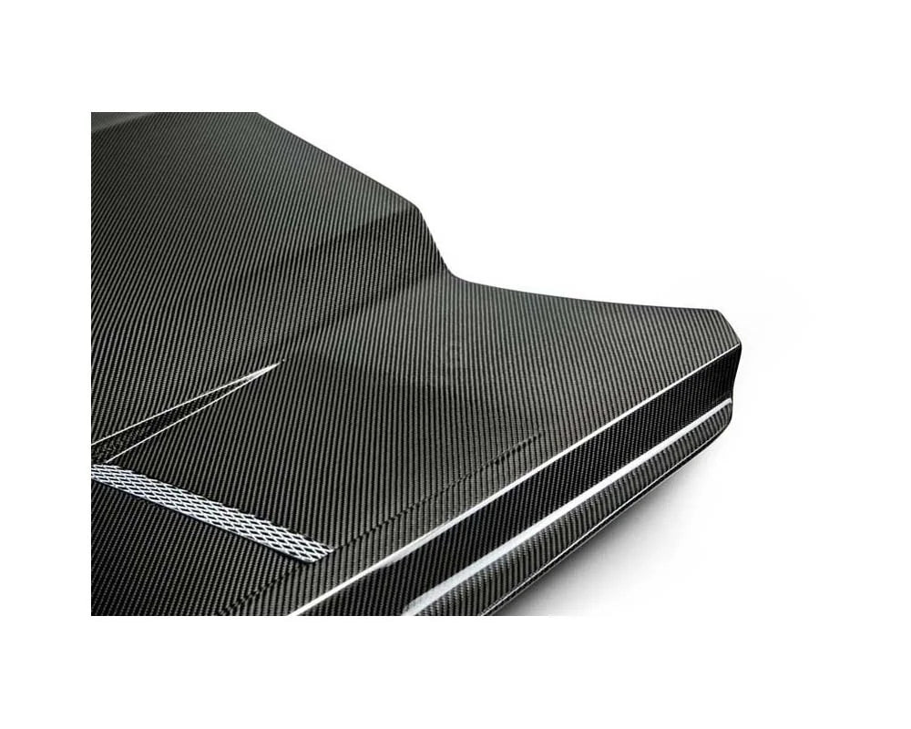 Anderson Composites Carbon Fiber Heat Extractor Hood Ford Mustang 2015-2017