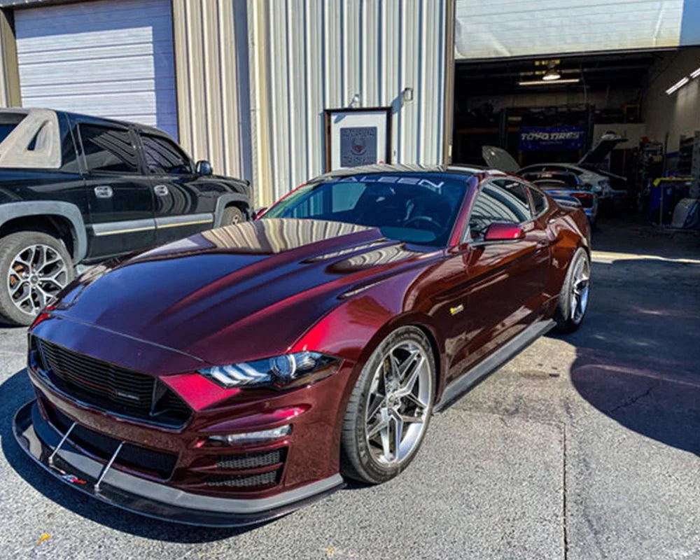 APR Performance Carbon Fiber Wind Splitter w/ Rods Ford Saleen Mustang 2018+