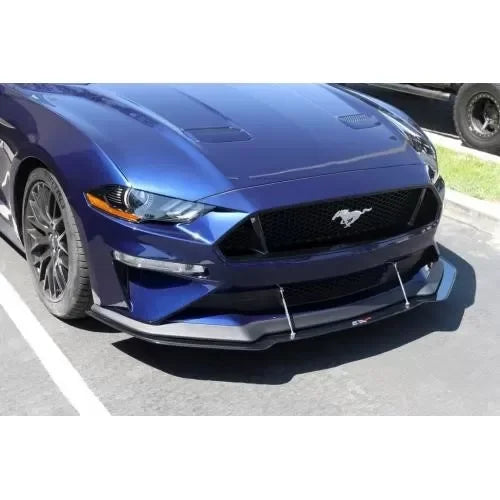 APR Performance Carbon Fiber Wind Splitter With Rods Ford Mustang Performance Package 2018-2022