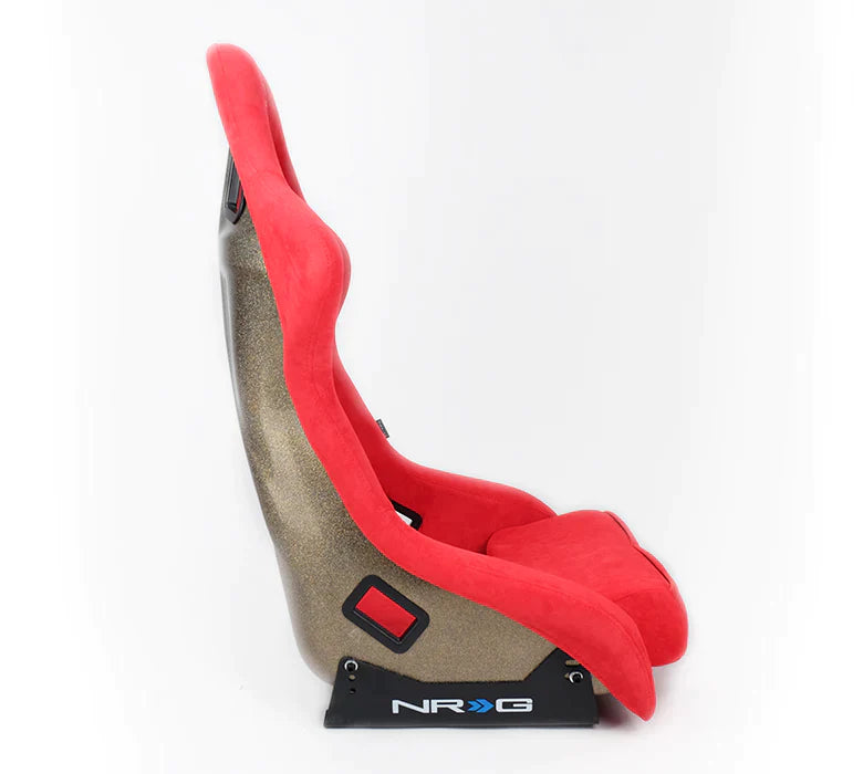 NRG FRP Ultra Edition Bucket Seat Large Red