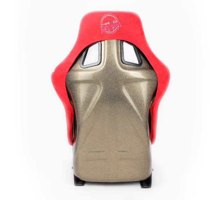 NRG FRP Ultra Edition Bucket Seat Large Red