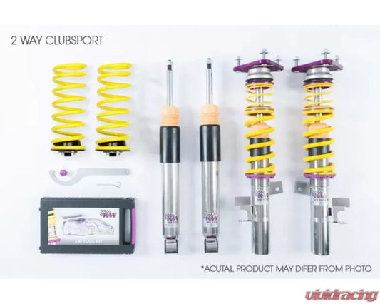 KW Suspension Clubsport Kit 2 Way w/ Top Mounts Honda Civic Type-R FK8 2017-2021