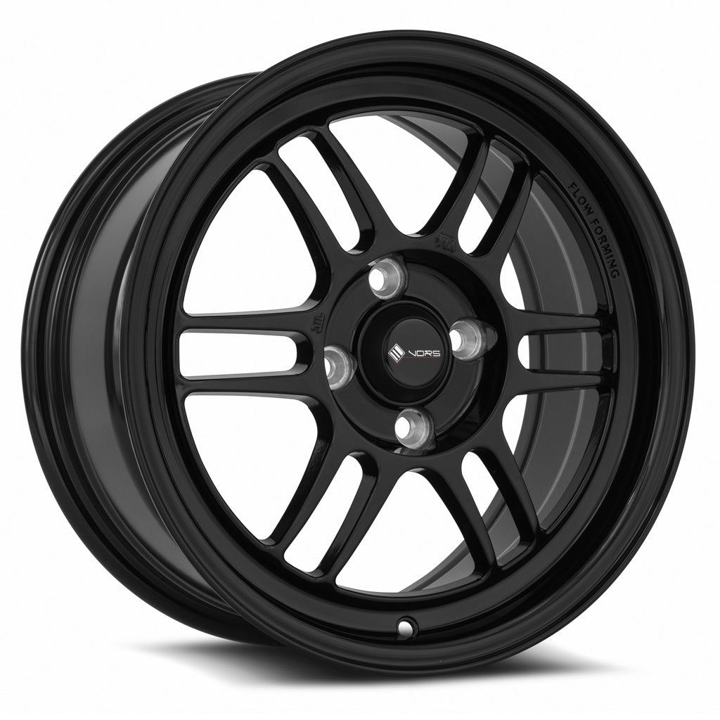Vors LT01 15x7 4x100 40 Gloss Black
