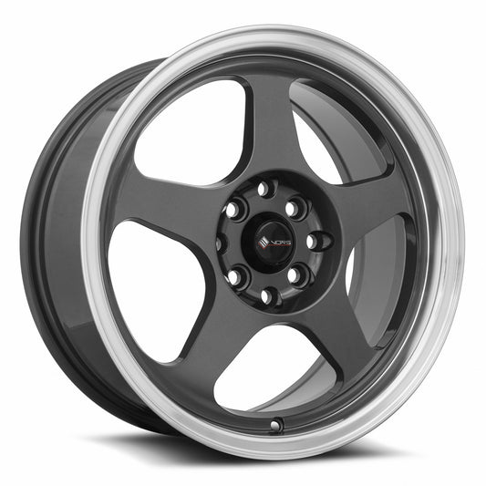 Vors SP1 16x7 4x100/4x114.3 38 Hyper Black Machine Lip