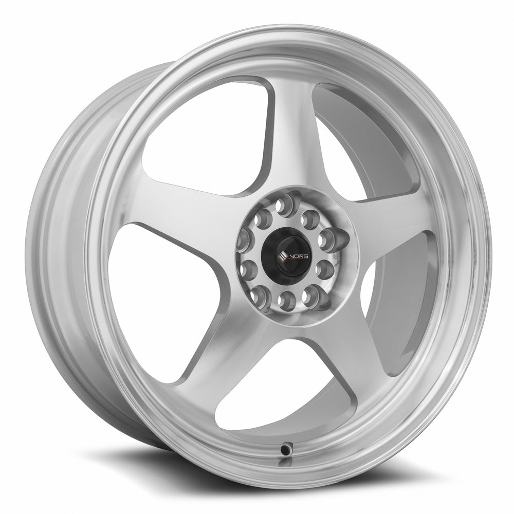 Vors SP1 18x8 5x100/5x114.3 35 Silver Machine Face Lip
