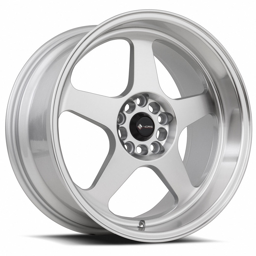 Vors SP1 18x9 5x100/5x114.3 35 Silver Machine Face Lip
