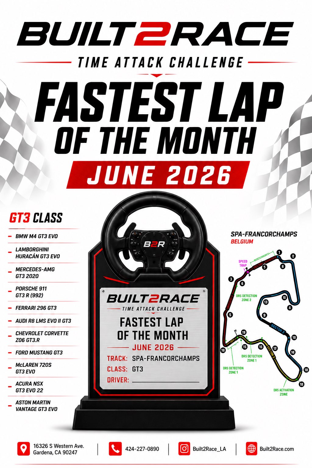 June 2026 | Time Attack Challenge | Spa w/GT3 Class