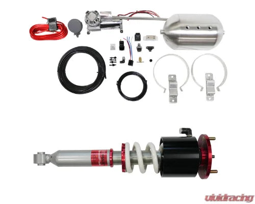 TruHart StreetPlus Coilovers w/ Front Air Cups Plus Silver Management Honda Accord|Civic|Acura Integra 2016-2024