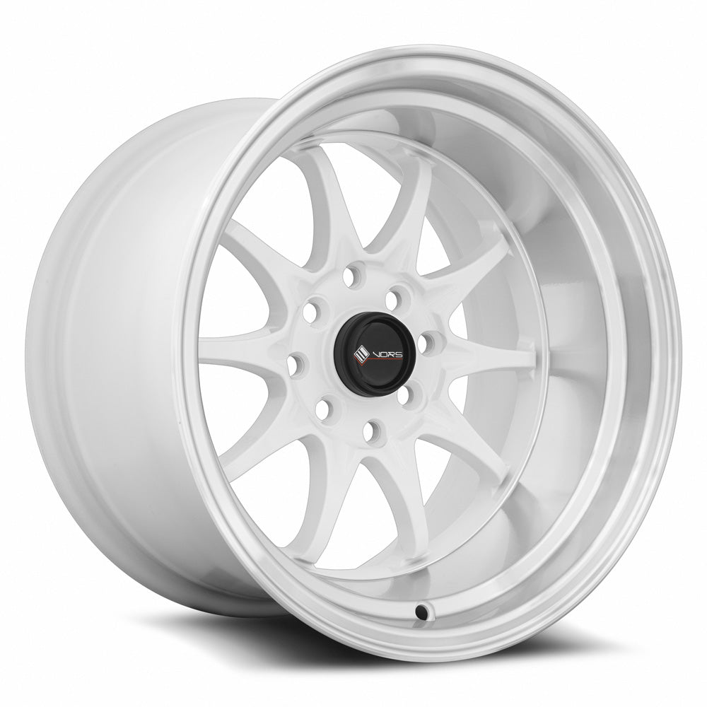 Vors TR3 15x9 4x100/4x114.3 0 White Machine Lip