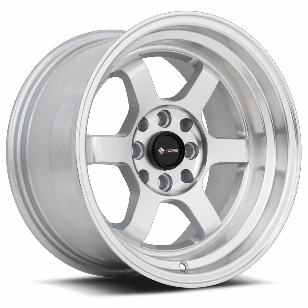 Vors TR7 15x8 4x100/4x114.3 0 Silver Machine Face Lip