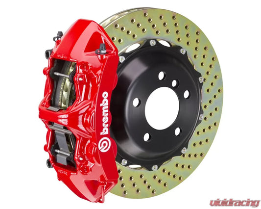 Brembo Drilled Front GT Big Brake Kit Honda Civic Type-R FK8 / FL5 2017-2024 - Red