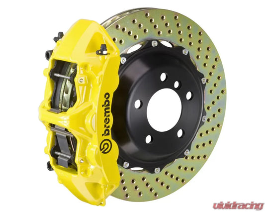 Brembo Drilled Front GT Big Brake Kit Honda Civic Type-R FK8 / FL5 2017-2024 - Yellow