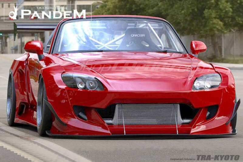 GReddy 00-09 Honda S2000 Pandem Rocket Bunny Side Skirts