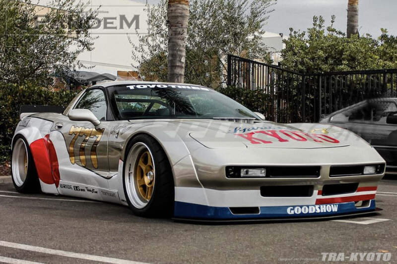 GReddy Pandem 97-04 Chevrolet Corvette C5 Fastback Coupe Rocket Bunny Full Widebody Aero Kit w/ Wing