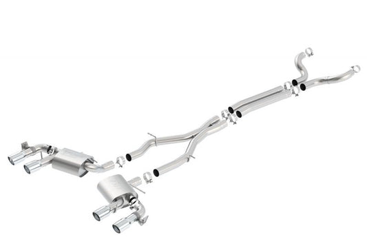 Borla S-Type Cat Back Exhaust System Chevrolet Camaro ZL1 6.2L V8 2017-2023 W/ NPP Valves