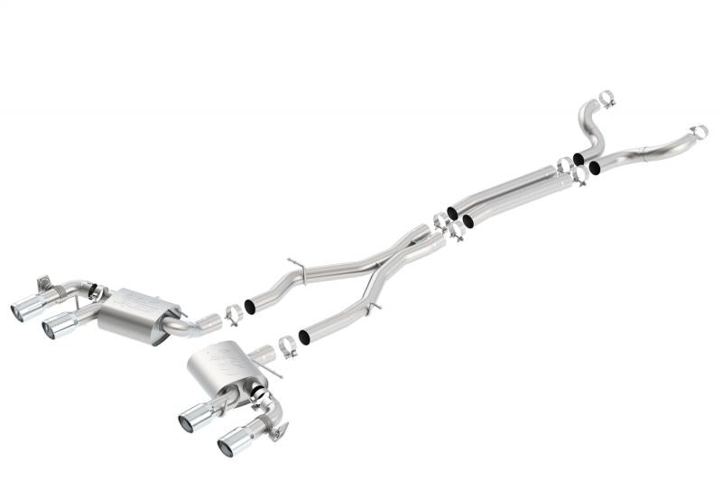 Borla ATAK Stainless Steel Cat Back Exhaust System Chevrolet Camaro ZL1 6.2L V8 2017-2023
