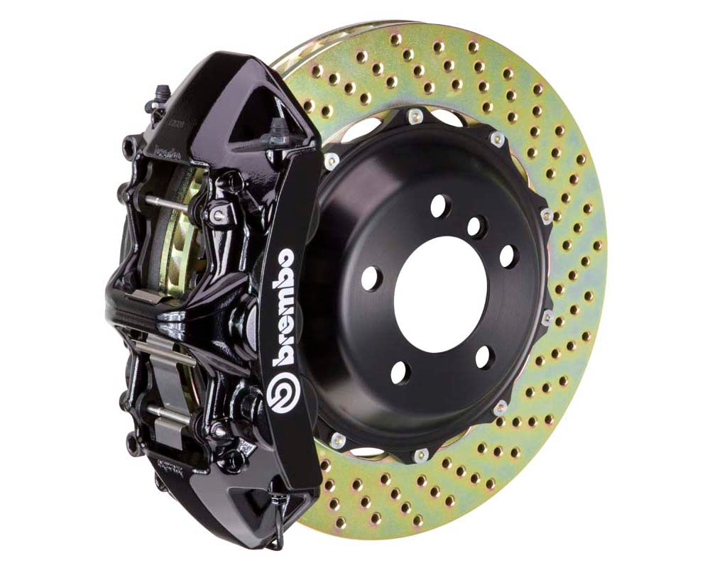 Brembo GT Front Big Brake Kit 355x32 2-Piece 6-Piston Drilled Rotors, Chevrolet, Corvette C6, 2005-2013, Model #1M1.8014A1