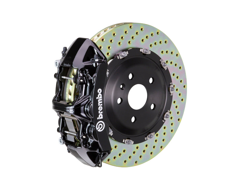 Brembo GT Front Big Brake Kit 380x34 2-Piece 6-Piston Drilled Rotors, Chevrolet, Corvette C8, 2020-2023, Model #1N1.9072A1