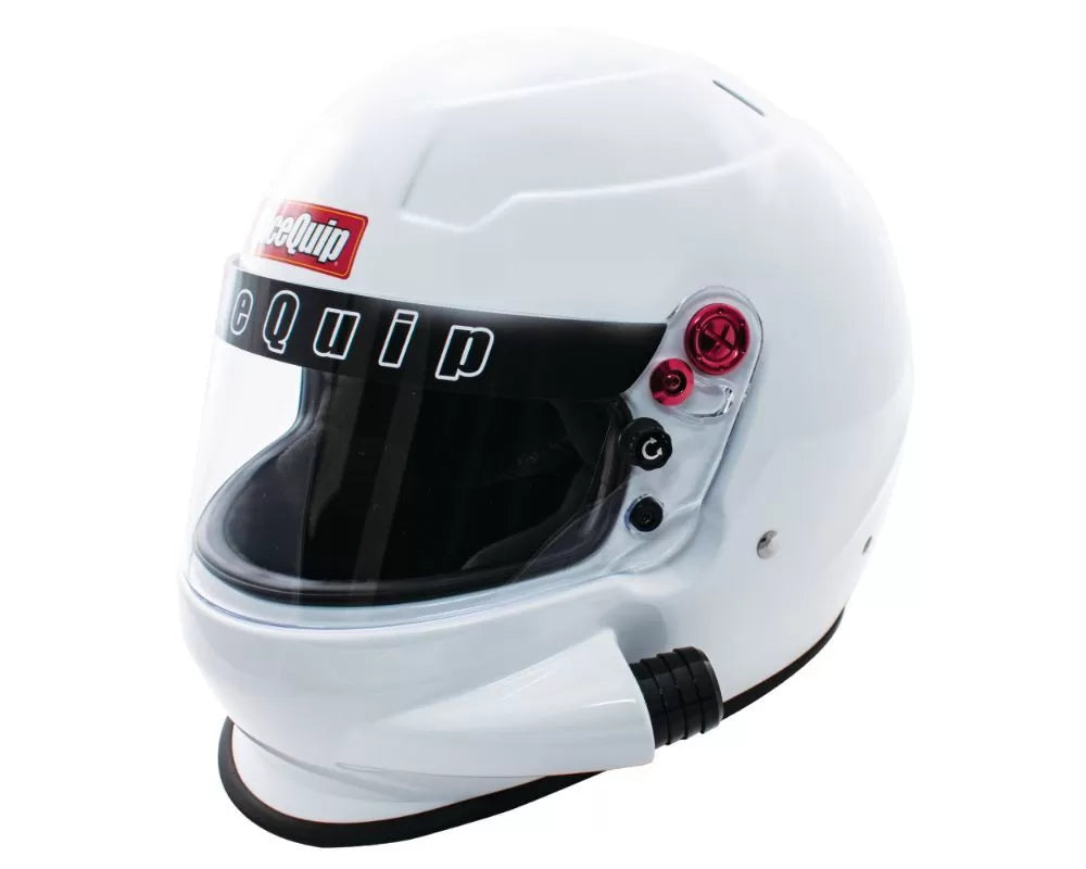 Racequip White SA2020 PRO20 Side Air Full Face Helmet, Medium