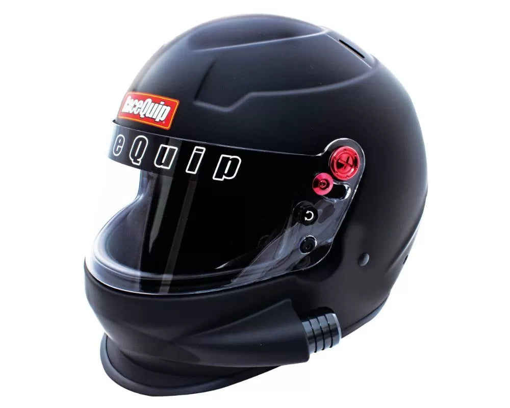 Racequip Flat Black SA2020 PRO20 Side Air Full Face Helmet, XX-Large