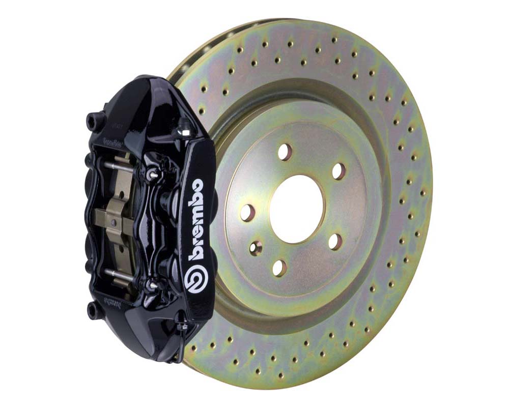 Brembo GT Rear Big Brake Kit 365x28 1-Piece 4-Piston Drilled Rotors, Chevrolet, Camaro, 2016-2023, Model #2P4.8503A1