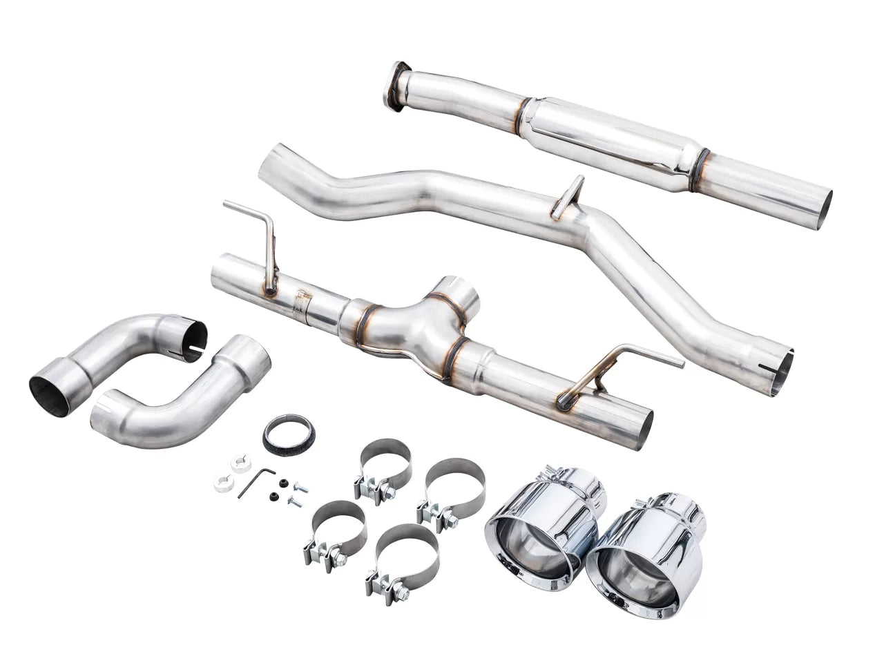 AWE Tuning Track Edition Exhaust w/ Chrome Silver Tips Scion FR-S | Subaru BRZ | Toyota GR86/GT86 2013-2023