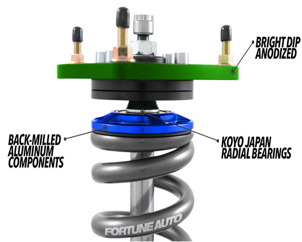 Fortune Auto 520 CR Series Coilovers Honda Civic 5 EG USDM 1992-1995