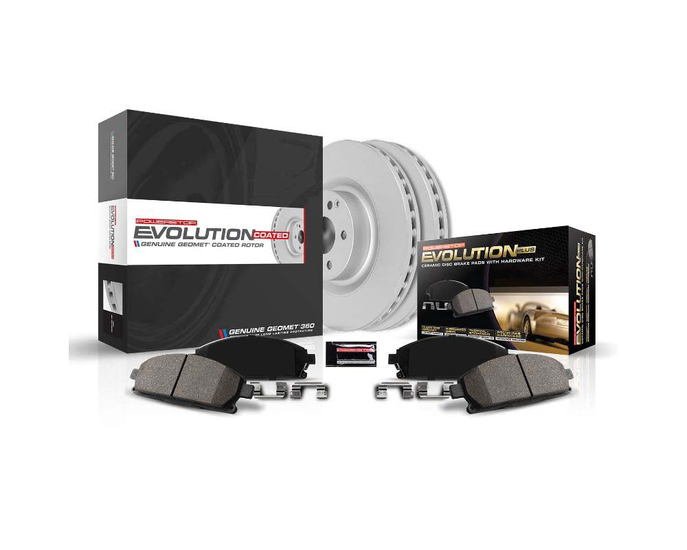 Power Stop Z17 Evolution Geomet Coated Brake Kit Front Acura RSX 2002-2006