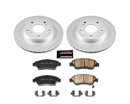 Power Stop Z17 Evolution Geomet Coated Brake Kit Front Acura RSX 2002-2006