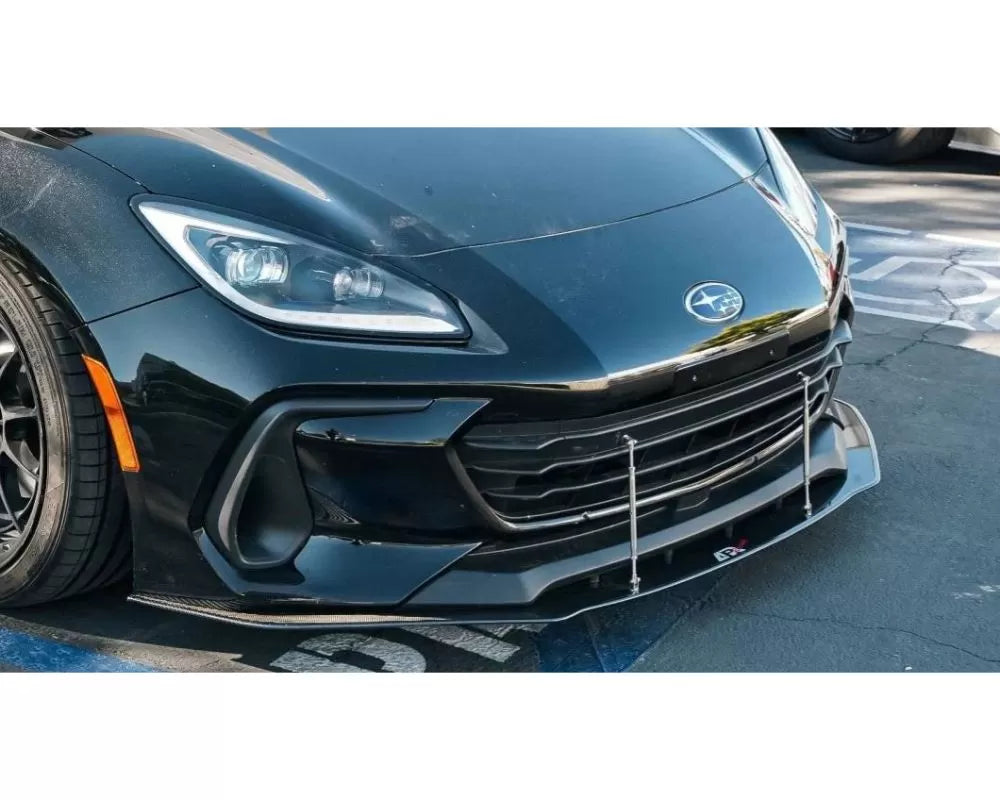 APR Performance Carbon Fiber Front Wind Splitter w/ Rods Subaru BRZ 2022+