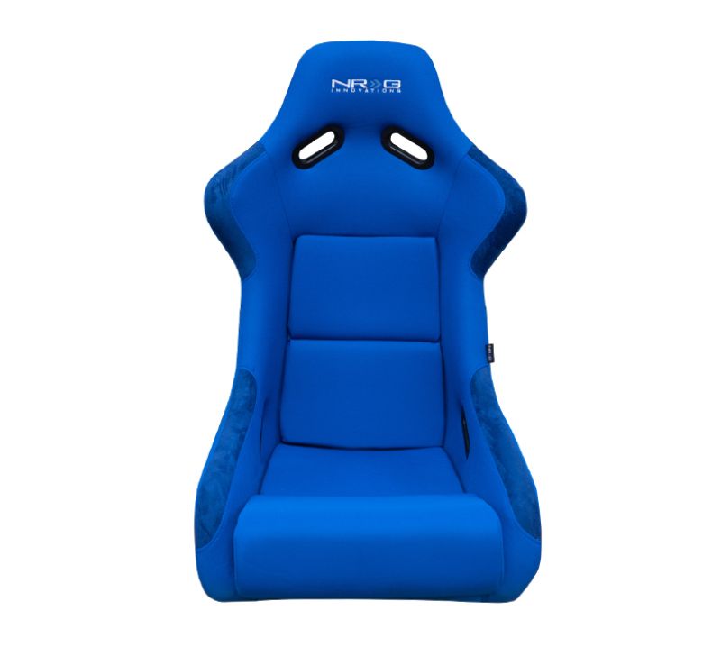 NRG FRP Bucket Seat Large Blue Large