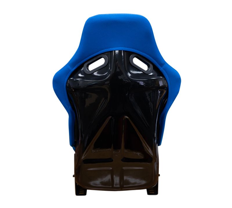NRG FRP Bucket Seat Large Blue Large