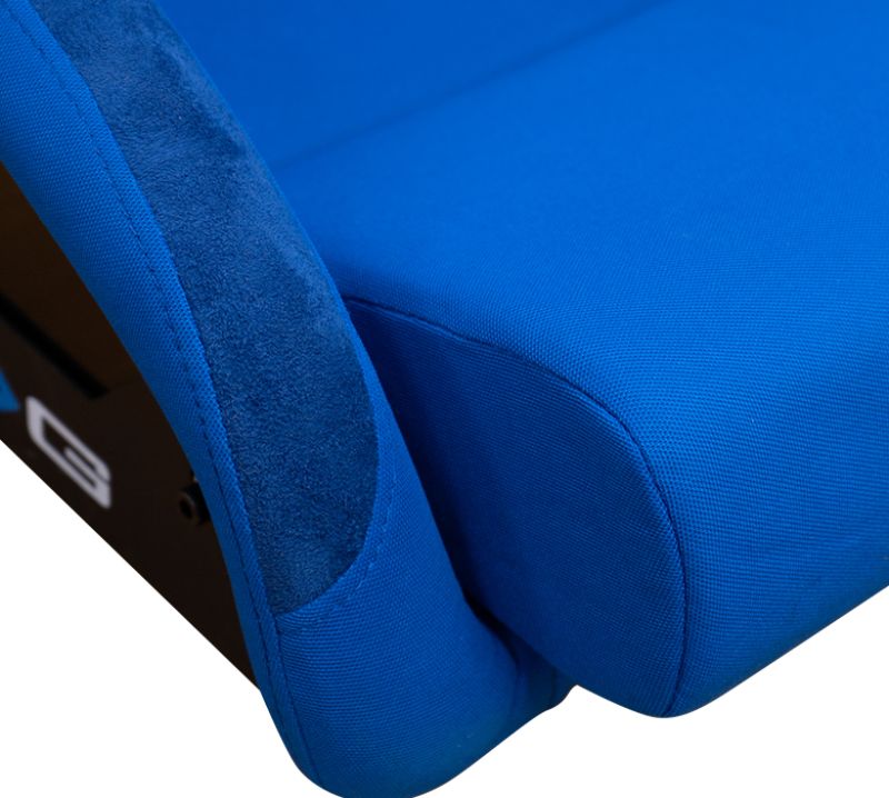 NRG FRP Bucket Seat Large Blue Large