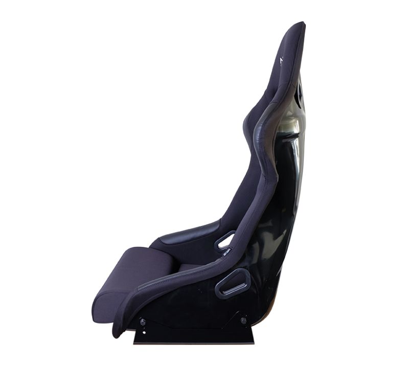 NRG FRP Bucket Seat Race Style Bolster-Lumbar Large Black
