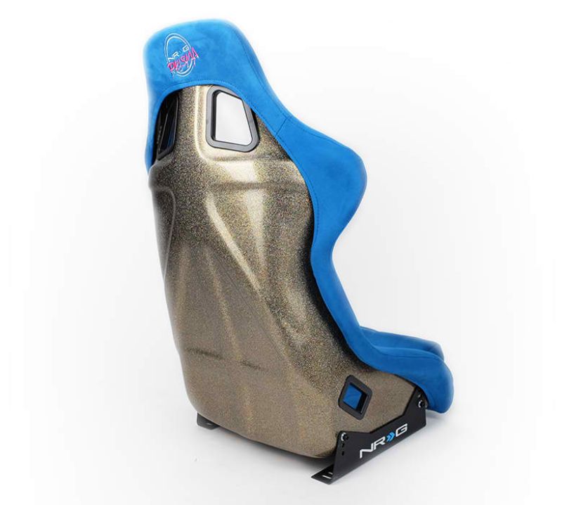 NRG FRP Ultra Edition Bucket Seat Large Blue