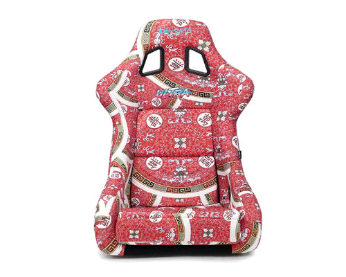 NRG Medium Prisma Oriental Longivity Plate Edition FRP Bucket Seat