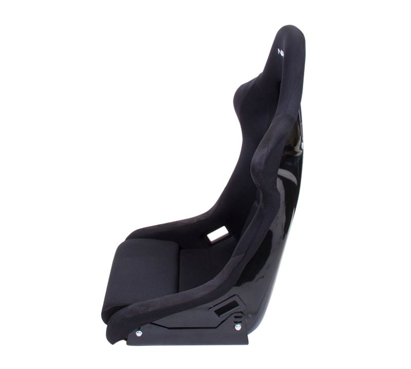 NRG FRP Bucket Seat Medium Black