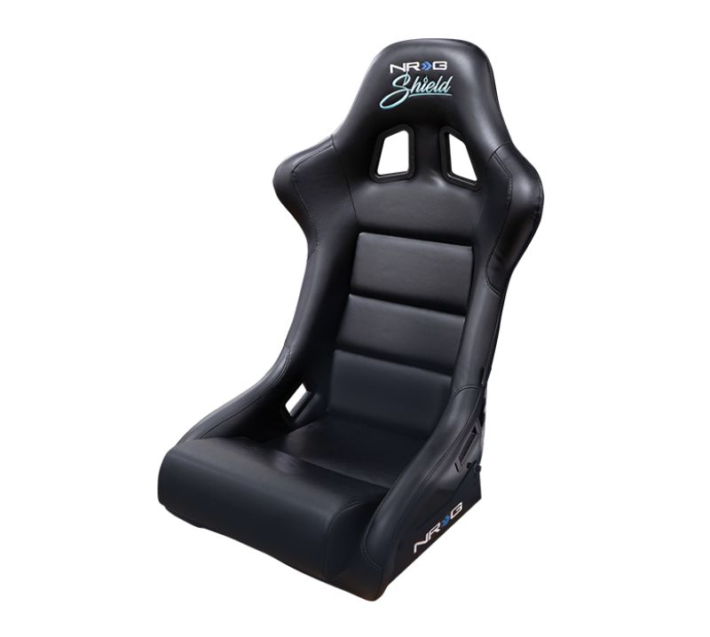 NRG FRP Shield Series Bucket Seat Medium Blue Black