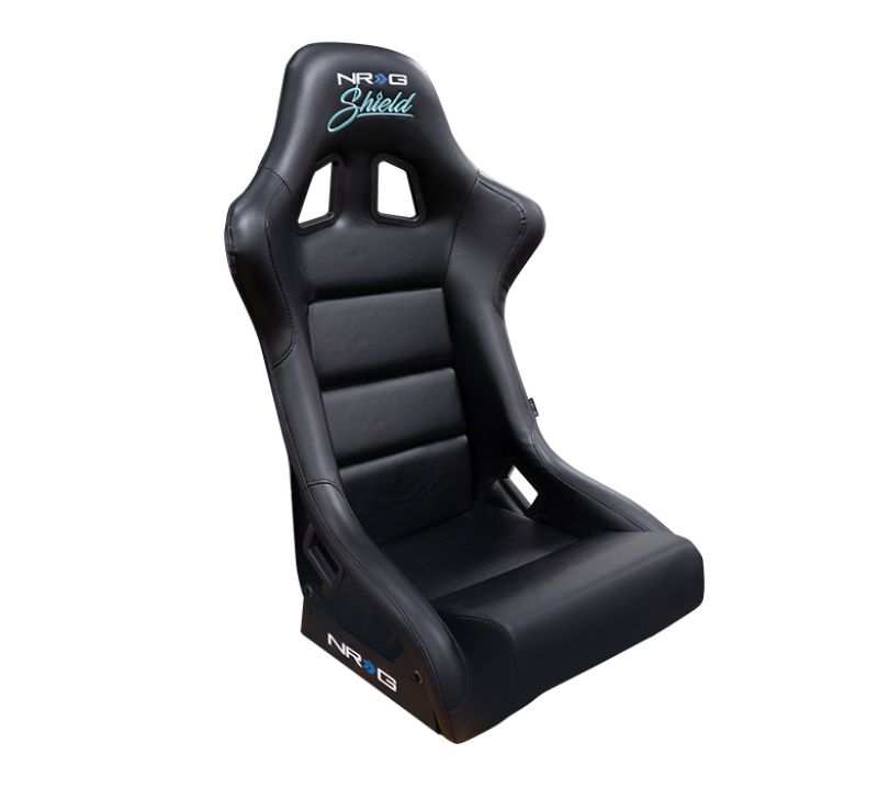 NRG FRP Shield Series Bucket Seat Medium Blue Black