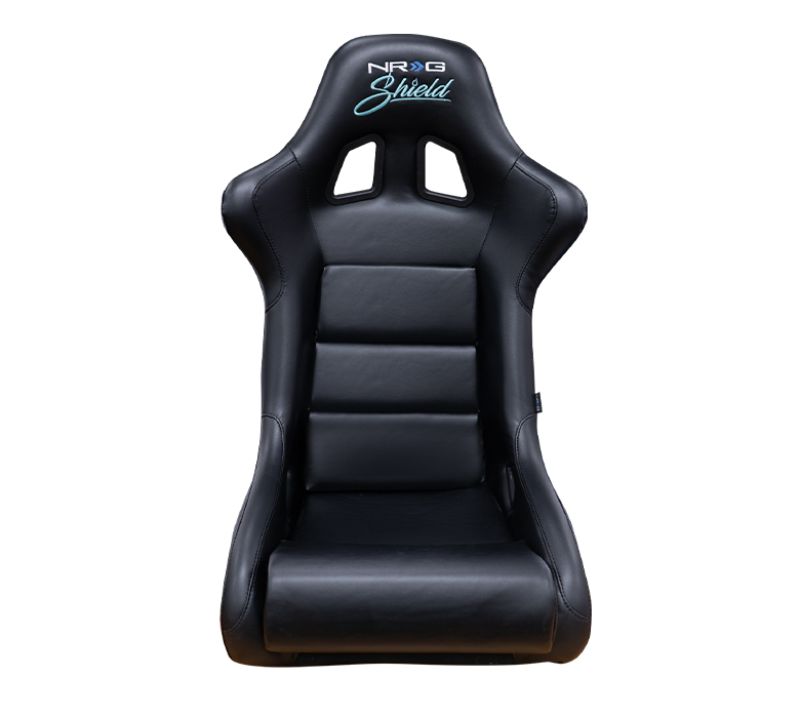 NRG FRP Shield Series Bucket Seat Medium Blue Black