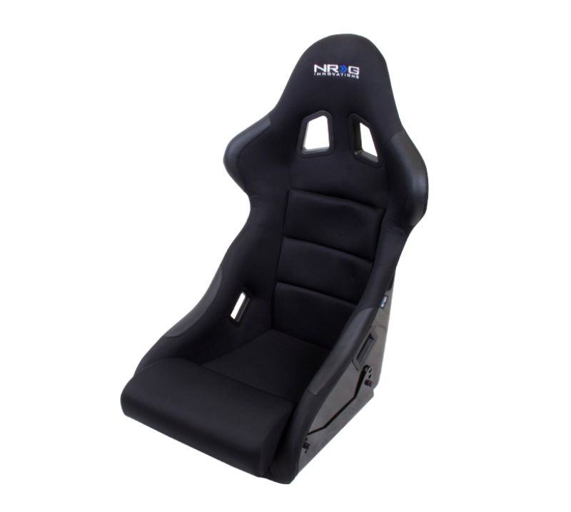 NRG FRP Bucket Seat Race Style Bolster-Lumbar Medium Black