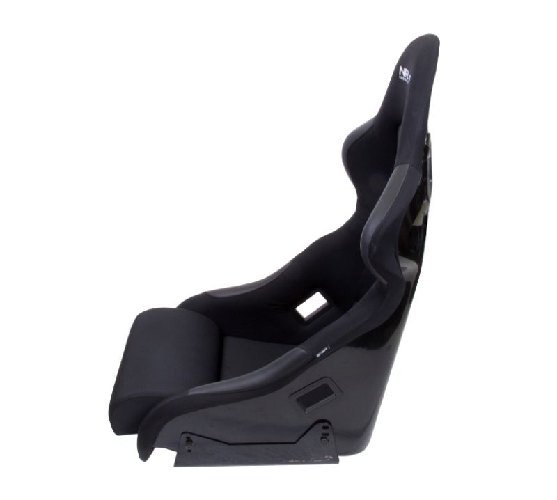 NRG FRP Bucket Seat Race Style Bolster-Lumbar Medium Black