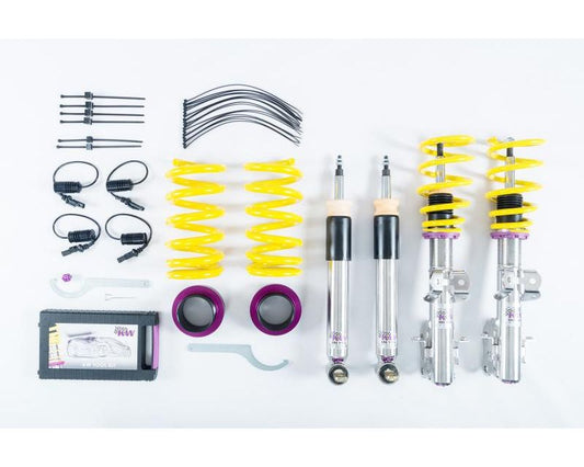 KW Coilover Kit V3 Bundle Ford Mustang (S-550) Fastback, Convertible with EDC 2018+
