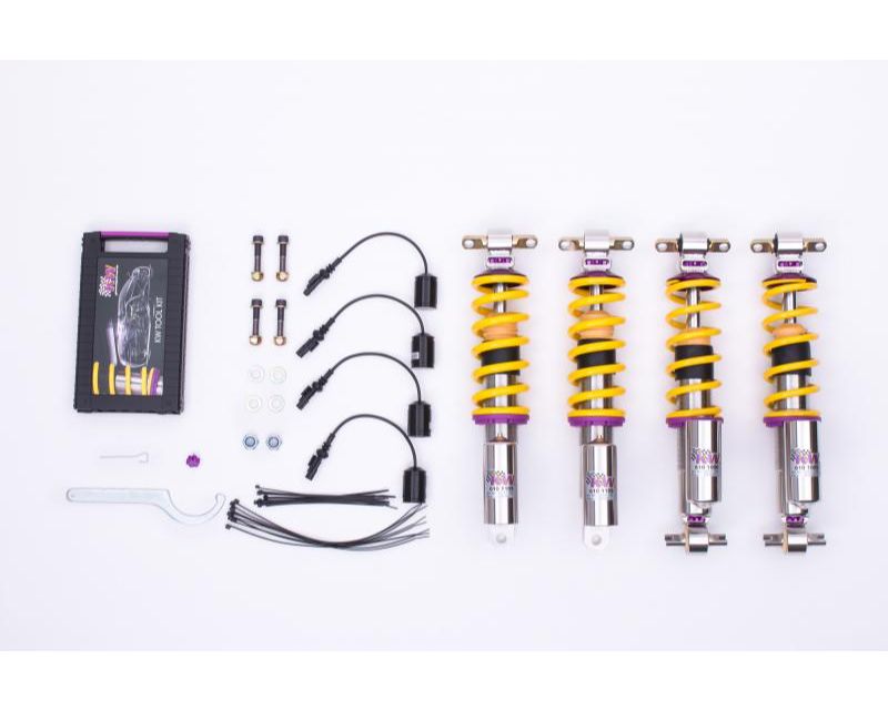 KW Coilover Kit V3 Bundle Chevrolet Corvette C7 with Magnetic Ride Control 2014-2019