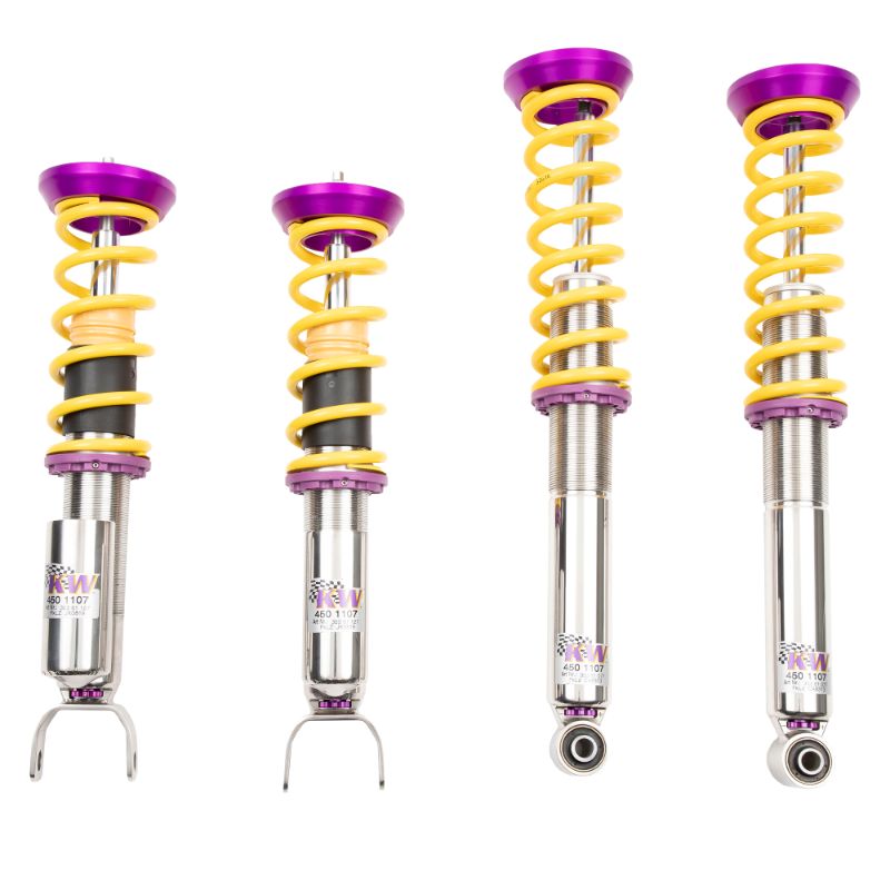KW Coilover Kit V3 Bundle Chevrolet Corvette C8 w/ Magnetic Ride, w/o OE Noselift System 2020+