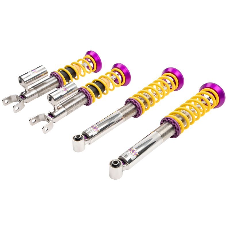 KW Coilover Kit V3 Bundle Chevrolet Corvette C8 w/ Magnetic Ride, w/o OE Noselift System 2020+
