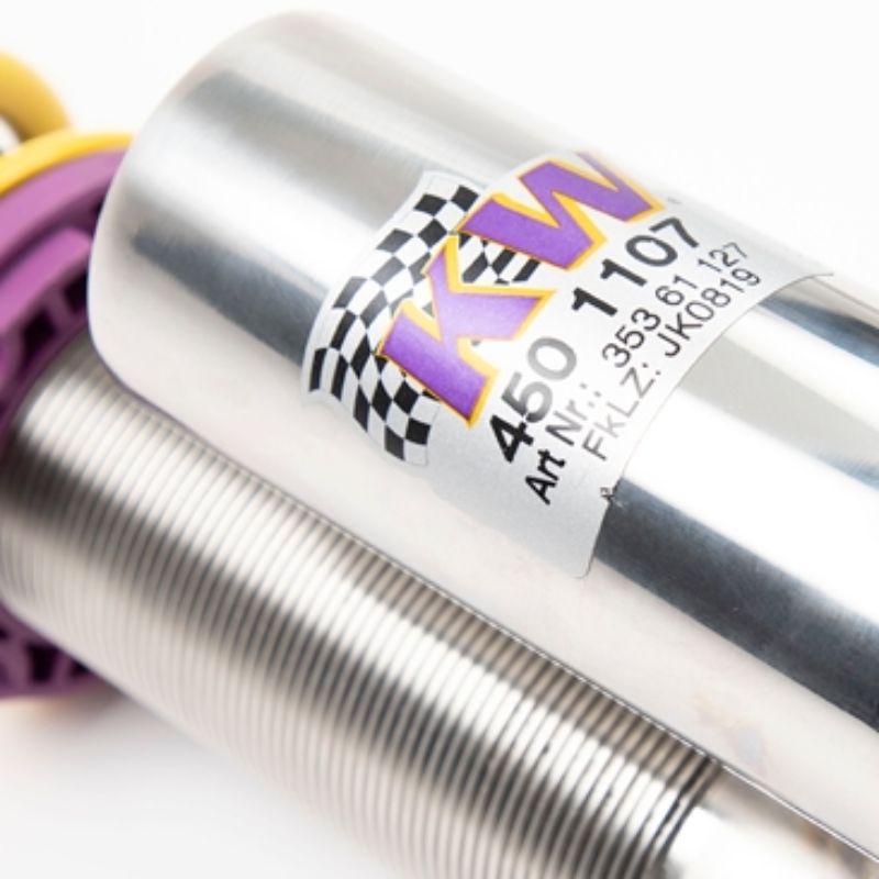 KW Coilover Kit V3 Bundle Chevrolet Corvette C8 w/ Magnetic Ride, w/o OE Noselift System 2020+
