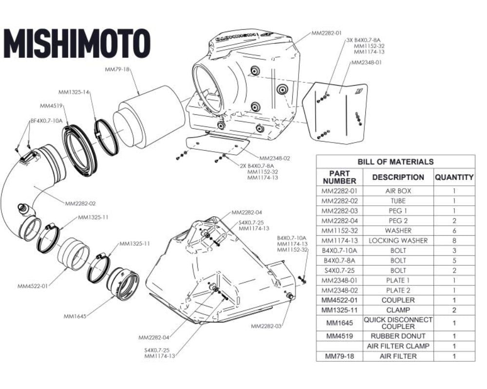 Mishimoto Performance Intake Toyota GR Supra 2020+